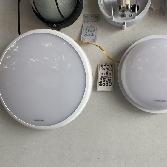 1~2坪可用~億光16w/22w吸頂燈 LED 防水/防塵 IP65.走廊/玄關/浴室/陽台/儲藏室-細節圖2