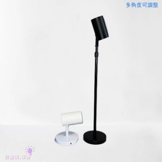 10w投射燈~吸頂式投射燈~20w投射燈~單點投射燈~吊桿可調節高度~黑色/白色~KG10-細節圖2