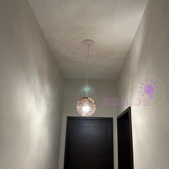 20公分藤球燈.店面吊燈,氣質吊燈,20CM藤吊燈~-細節圖2