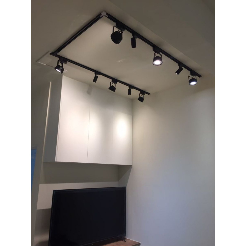 軌道燈~投射燈~軌道投射燈~碗公燈~7珠9W-細節圖2