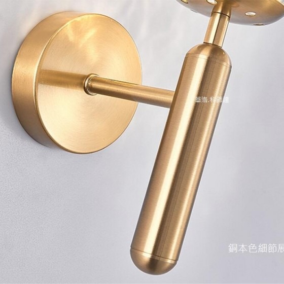 銅本色壁燈,滿滿星光行壁燈,亮亮價僅850元.B6102-細節圖3