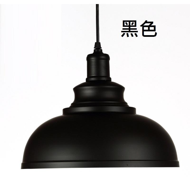 店面吊燈.小號30CM美式吊燈.鄉村吊燈多色選擇.可裝LED燈~4色都有.北歐吊燈-細節圖2