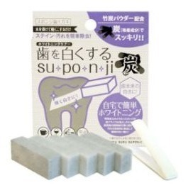 【日本Suponji】× 廣島大學研發 牙齒美白海綿｜無味/薄荷/竹炭｜不含藥劑・物理去垢・牙齒橡皮擦-規格圖5