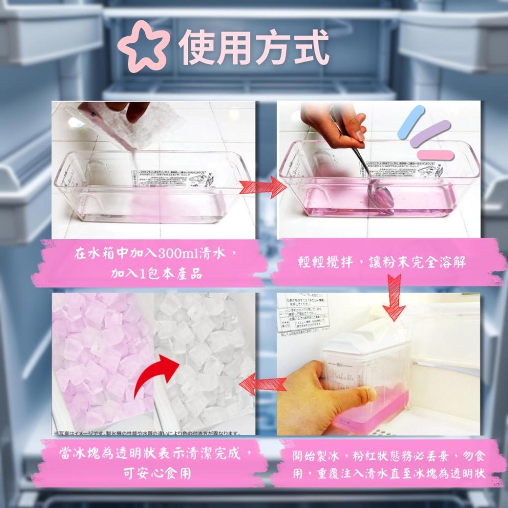【日本紀陽】製冰機清潔劑｜去除黴菌水垢・製冰機專用・食品級檸檬酸潔淨力-細節圖3