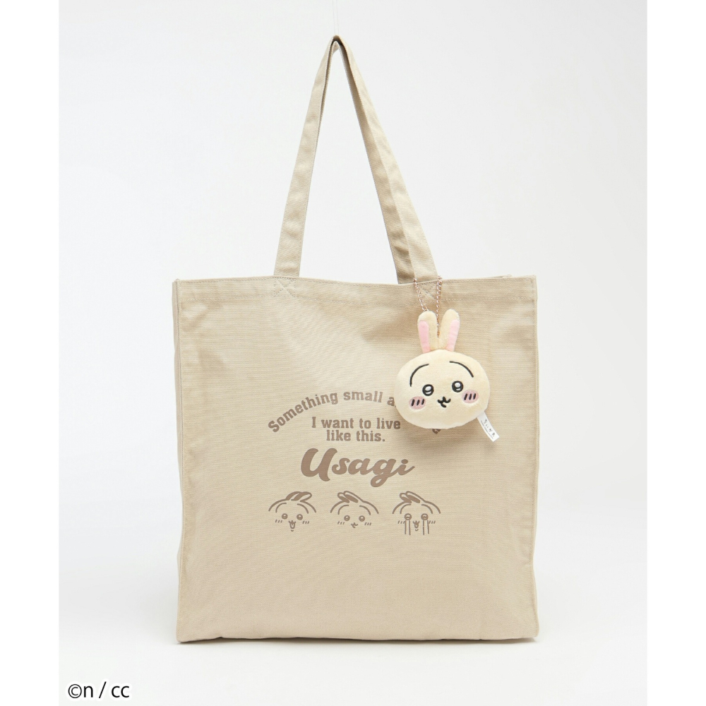 日本代購 chiikawa 吉伊卡哇 小巴 烏薩奇 小桃 手提袋 帆布包 手拿包-細節圖5