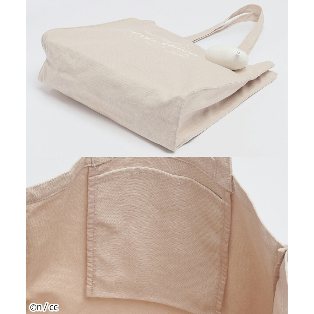 日本代購 chiikawa 吉伊卡哇 小巴 烏薩奇 小桃 手提袋 帆布包 手拿包-細節圖6