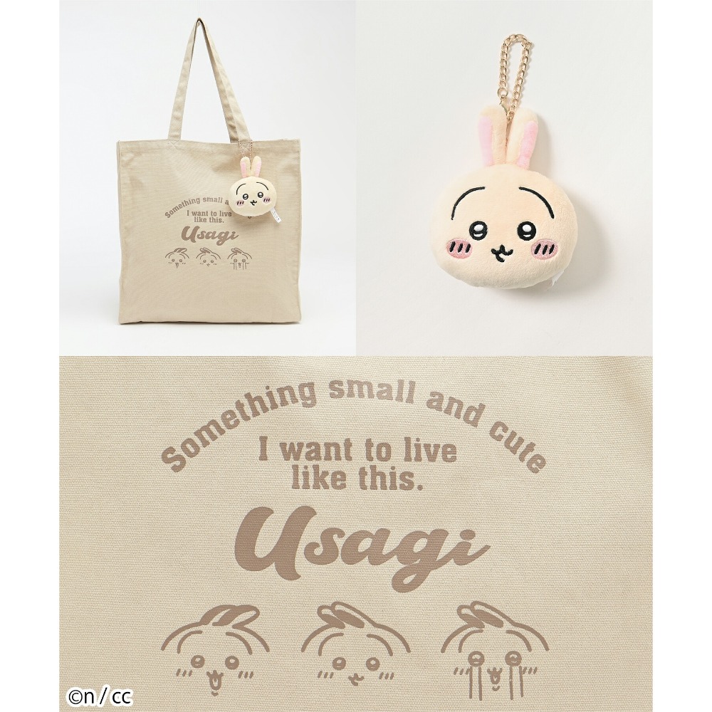 日本代購 chiikawa 吉伊卡哇 小巴 烏薩奇 小桃 手提袋 帆布包 手拿包-規格圖10