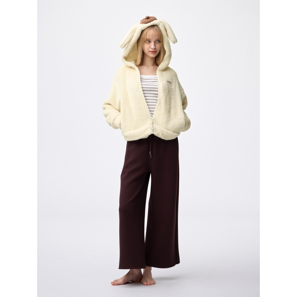 日本代購 gu 現/預 居家服 三麗鷗 KITTY 布丁狗 睡衣 毛絨 休閒 可愛-細節圖2