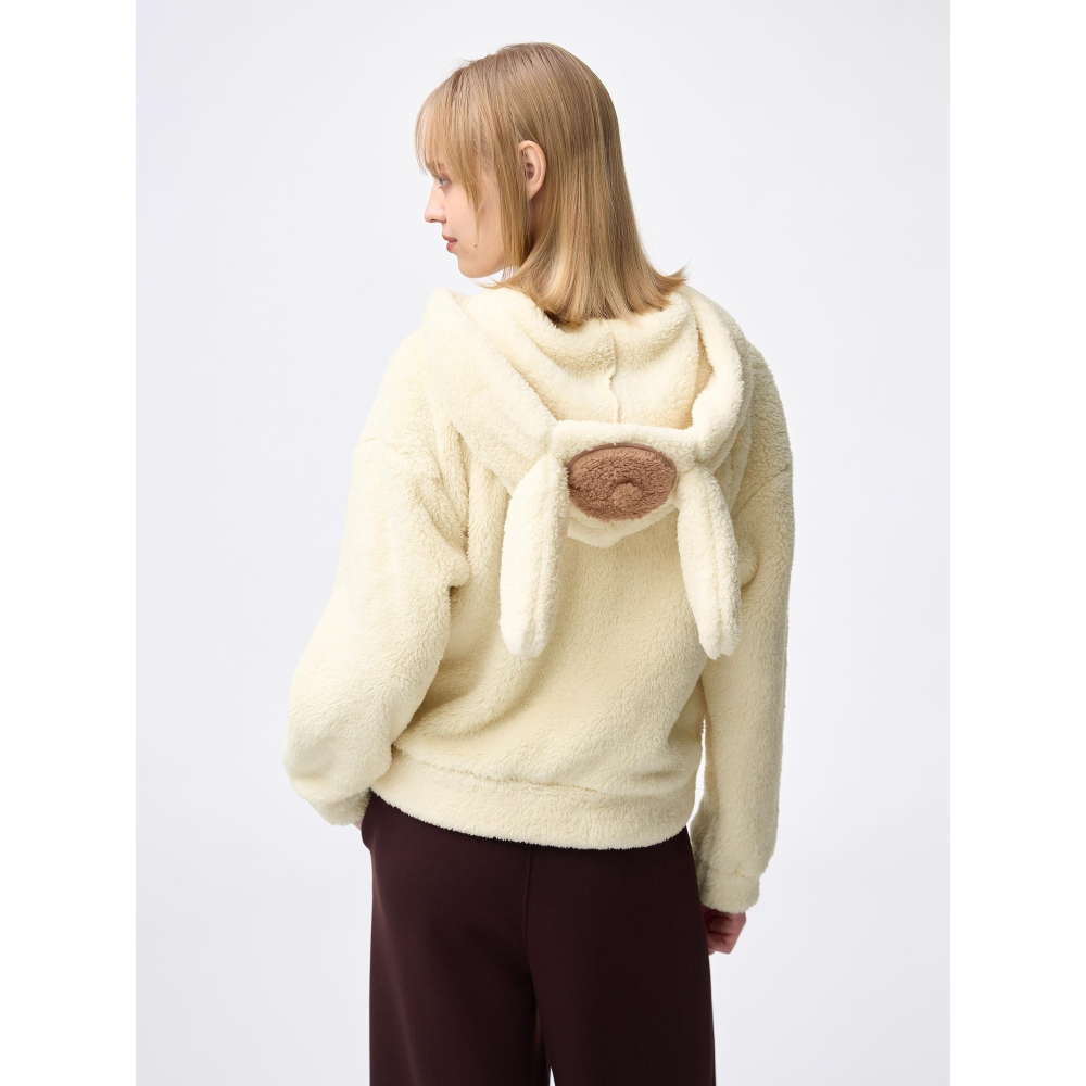 日本代購 gu 現/預 居家服 三麗鷗 KITTY 布丁狗 睡衣 毛絨 休閒 可愛-細節圖4