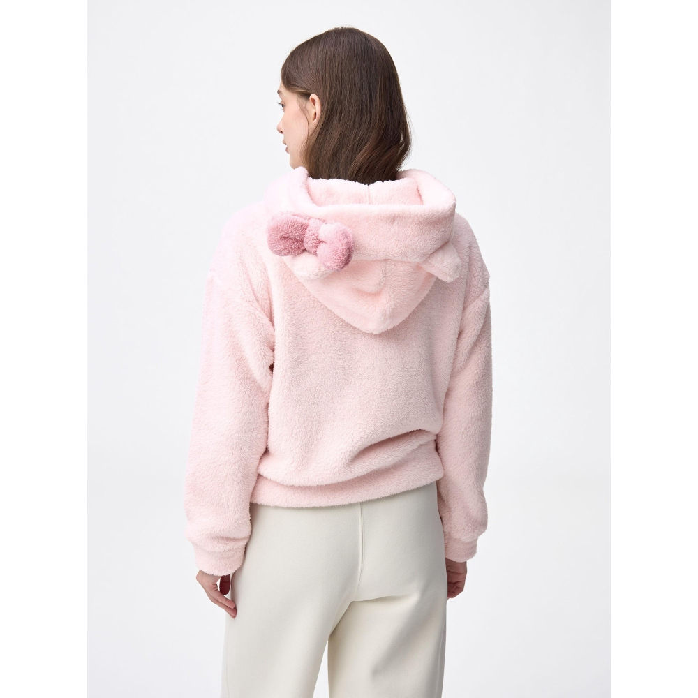 日本代購 gu 現/預 居家服 三麗鷗 KITTY 布丁狗 睡衣 毛絨 休閒 可愛-細節圖5