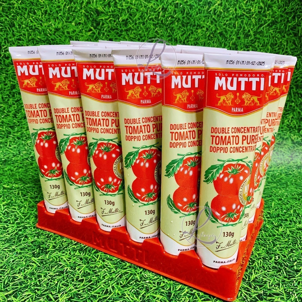 義大利慕堤濃縮番茄醬🥫 130g MUTTI 雙倍濃縮 番茄醬 無添加 天然 歐洲食材 濃縮番茄-細節圖2