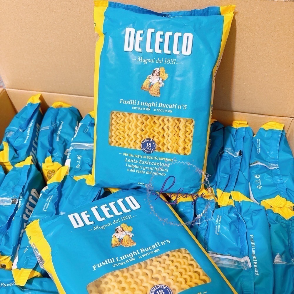 現貨🇮🇹DE CECCO 得科 螺旋長麵 捲捲麵 義大利麵 QQ麵 IG爆紅 螺旋義大利麵-細節圖2