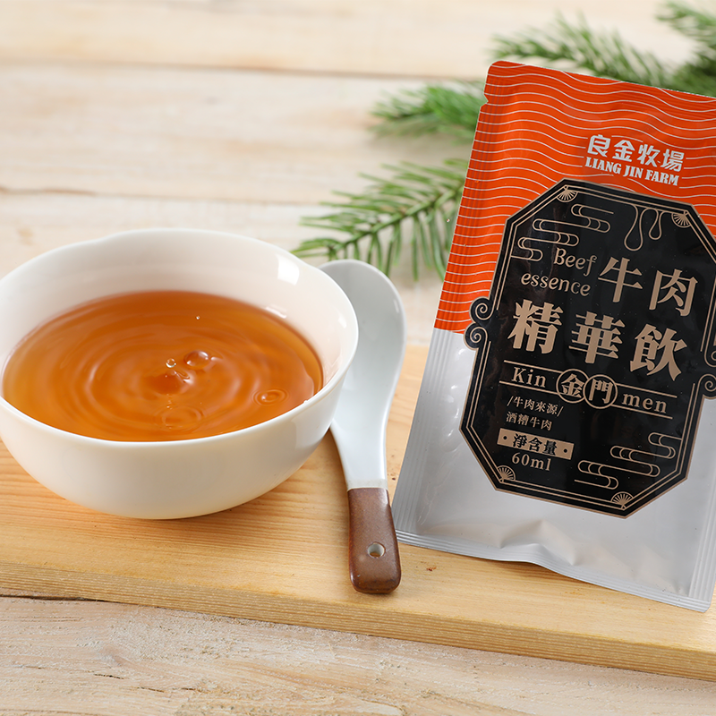 良金酒糟牛肉精華飲 60ml*10入 禮盒裝-細節圖2