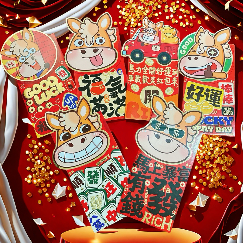 2026 馬年紅包袋 創意紅包袋 時髦好看造型豐富-細節圖2