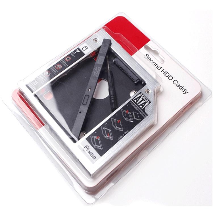 筆電光驅支架盒 光碟機改硬碟 SSD 硬碟支架 硬碟托架 固態硬碟 硬碟托架 SATA3 附面板-細節圖3