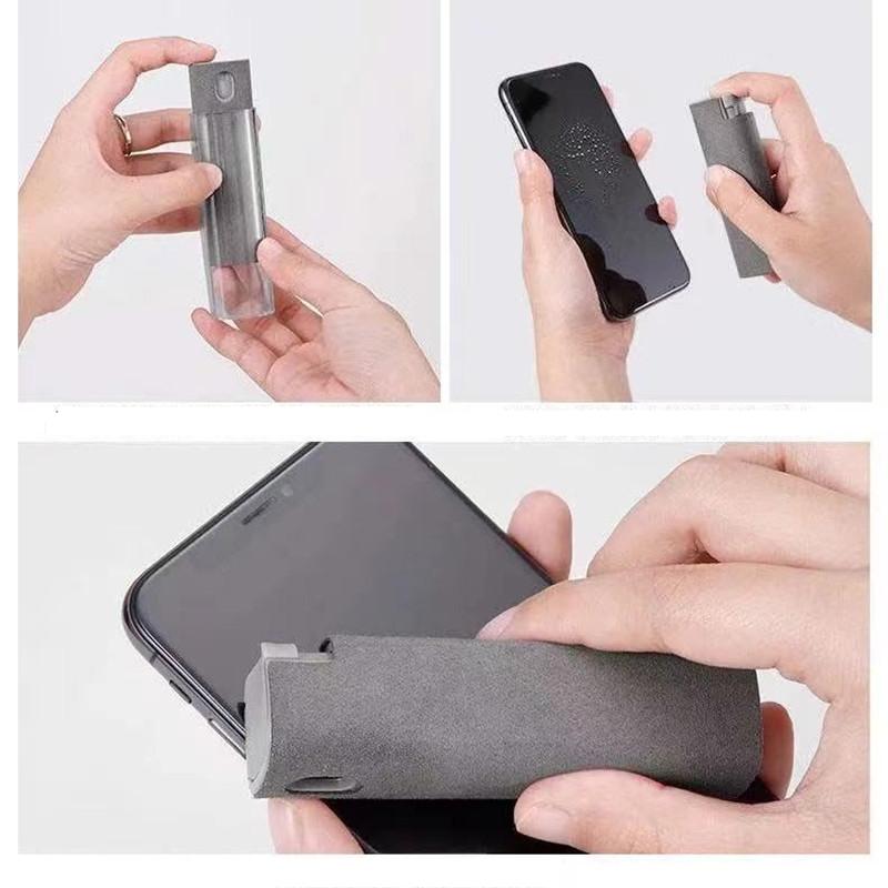 螢幕清潔噴霧 螢幕清潔神器 清潔液 清潔劑 手機 平板適用 螢幕擦拭 擦拭布 隨身擦拭液 可隨身攜帶-細節圖3