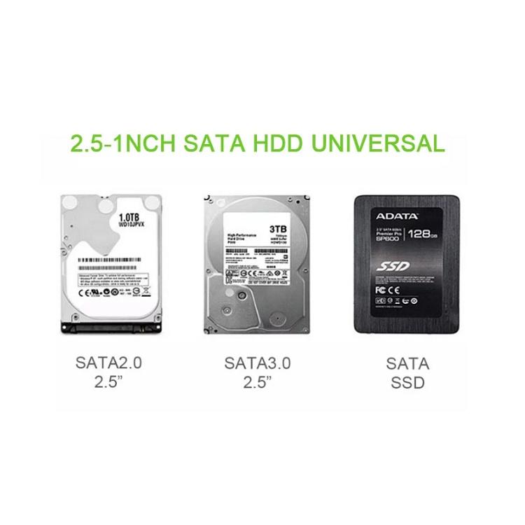 SSD硬碟外接 硬碟盒 透明質感 現貨 HDD SSD USB2.0 USB3.0 行動硬碟盒  免工具-細節圖6