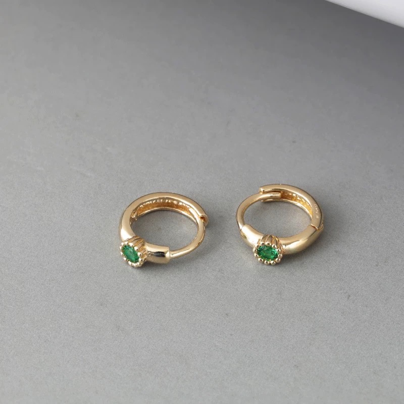 綠色耳圈-細節圖2