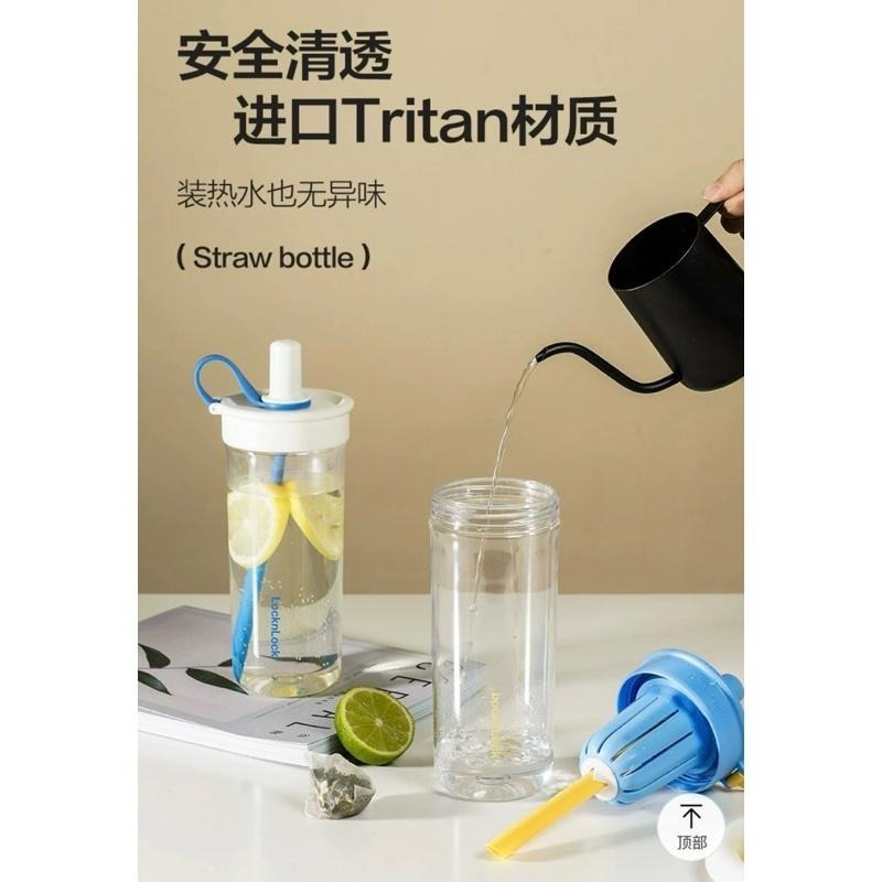 【最低價】正品 新款 櫻花款 LocknLock 樂扣隨行杯 Tritan 搖搖杯 珍奶杯 珍珠杯 手搖杯 吸管杯-細節圖4