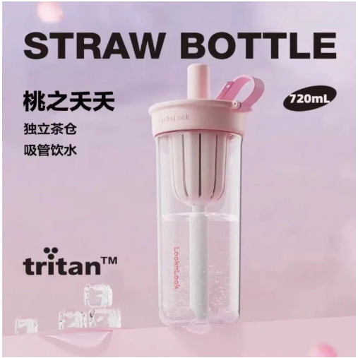 【最低價】正品 新款 櫻花款 LocknLock 樂扣隨行杯 Tritan 搖搖杯 珍奶杯 珍珠杯 手搖杯 吸管杯-規格圖10