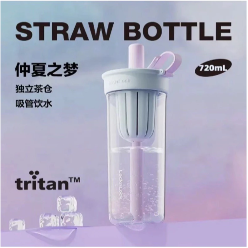 【最低價】正品 新款 櫻花款 LocknLock 樂扣隨行杯 Tritan 搖搖杯 珍奶杯 珍珠杯 手搖杯 吸管杯-規格圖10