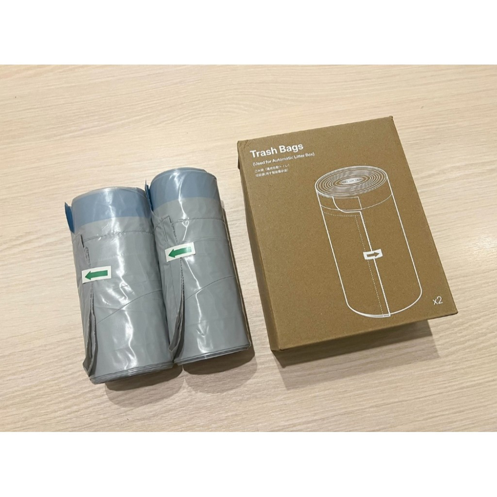 【最低價✨】原廠 Neakasa 宜寶 M1智能貓砂機專用垃圾  一盒2卷 貓砂袋 拾便袋 收集袋 抽繩 抽拉-細節圖3