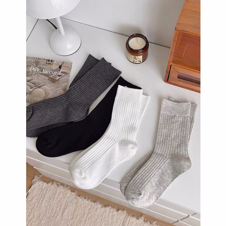 bunny_stall (現貨)打造完美比例🩶最修飾腿型的中筒襪、小腿襪-細節圖2