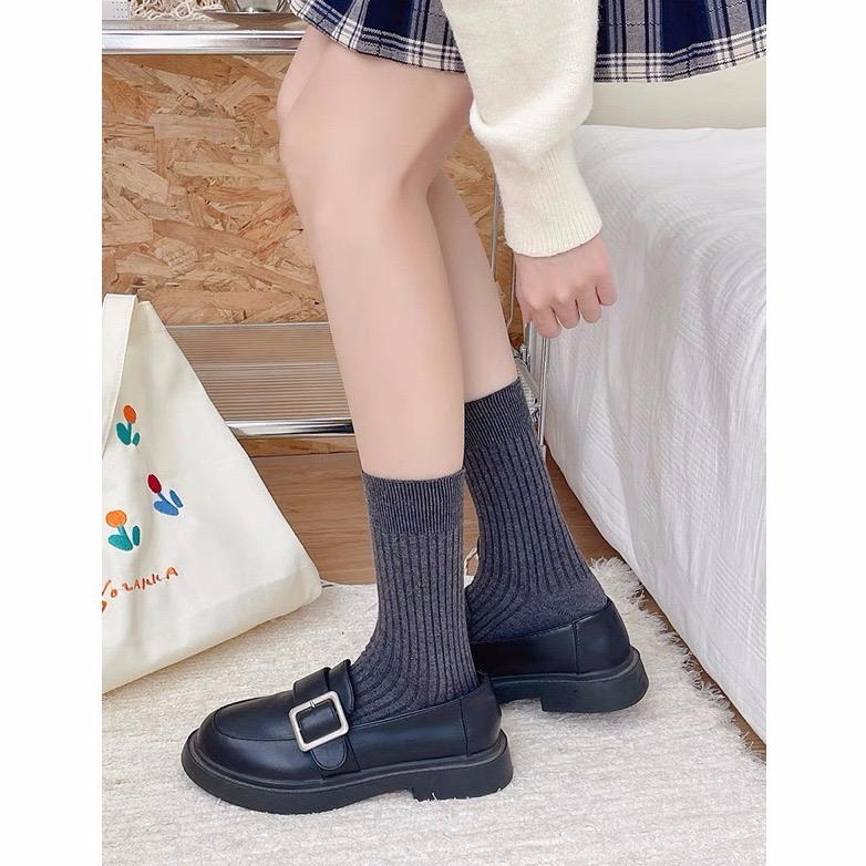 bunny_stall (現貨)打造完美比例🩶最修飾腿型的中筒襪、小腿襪-細節圖4