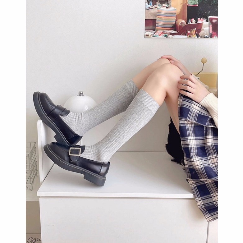 bunny_stall (現貨)打造完美比例🩶最修飾腿型的中筒襪、小腿襪-細節圖8