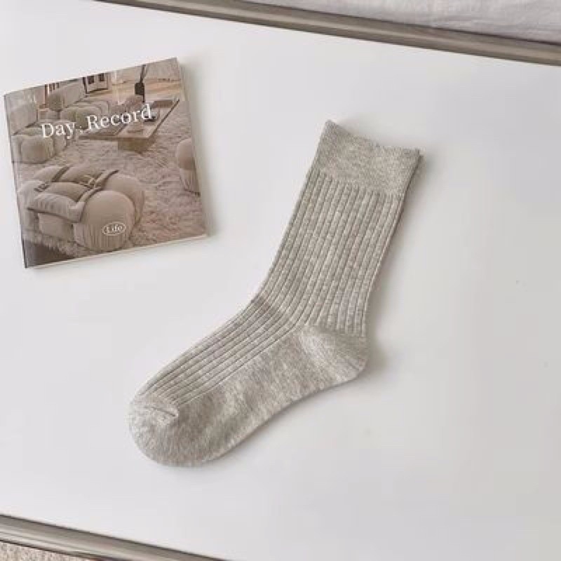 bunny_stall (現貨)打造完美比例🩶最修飾腿型的中筒襪、小腿襪-規格圖8