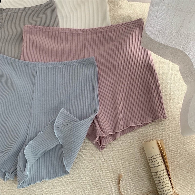 bunny_stall (現貨)🌟基本款防走光！舒適有彈力的百搭安全褲-細節圖2