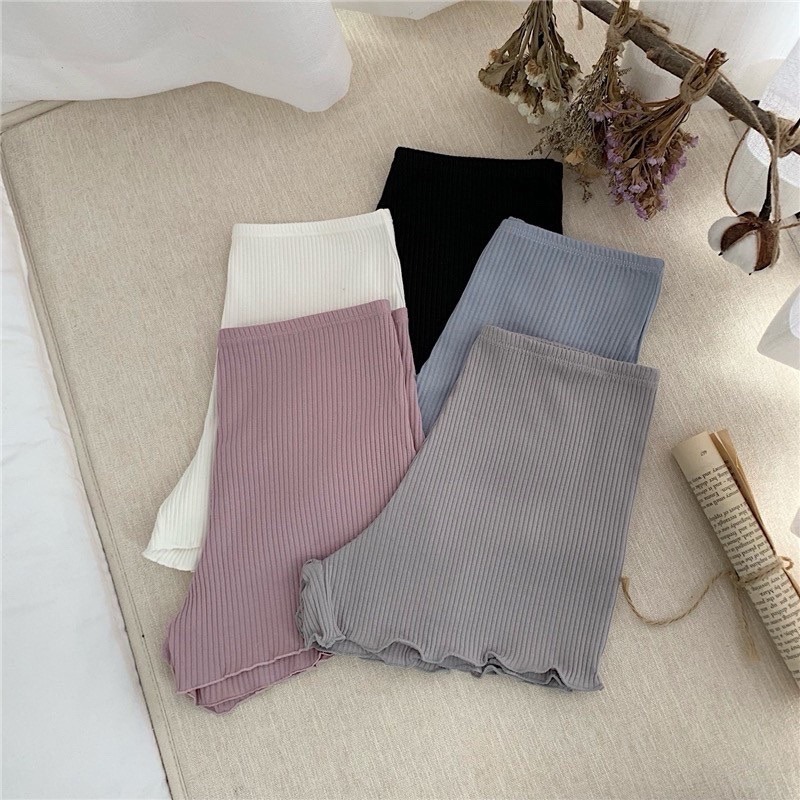 bunny_stall (現貨)🌟基本款防走光！舒適有彈力的百搭安全褲-細節圖3