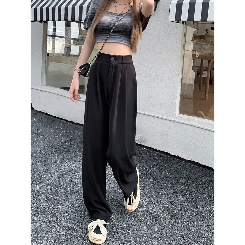 bunny_stall (現貨)💕包色不心疼的鬆緊腰休閒長褲/6Colors/S-XL-細節圖5