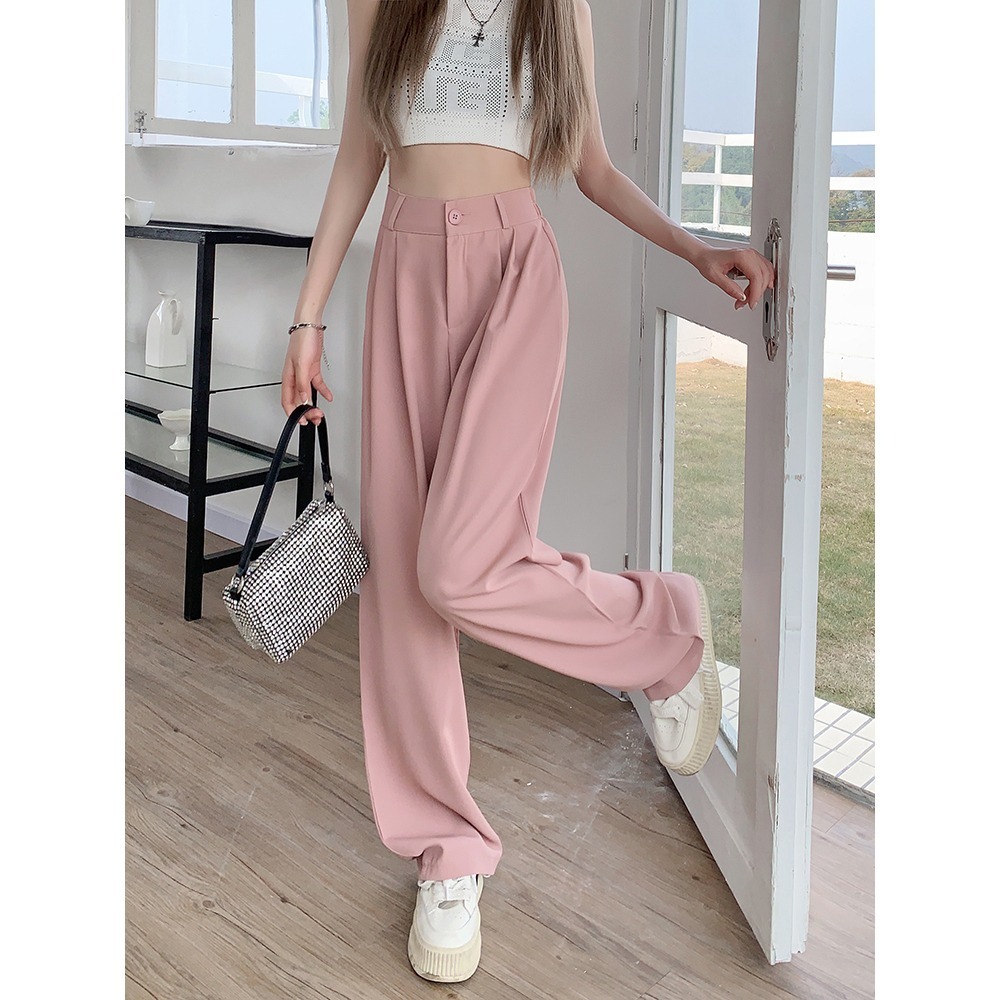 bunny_stall (現貨)💕包色不心疼的鬆緊腰休閒長褲/6Colors/S-XL-規格圖9