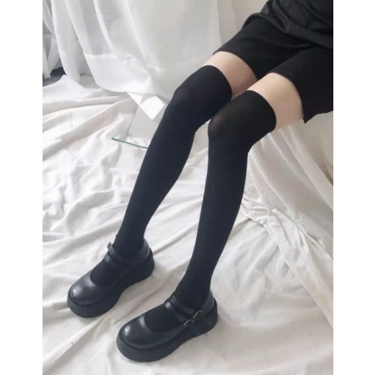 bunny_stall 🖤怎麼穿都能讓腿看起來又直又長的過膝襪、小腿襪-細節圖3