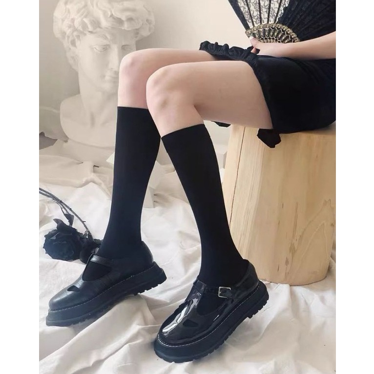 bunny_stall 🖤怎麼穿都能讓腿看起來又直又長的過膝襪、小腿襪-細節圖4