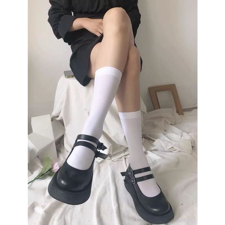 bunny_stall 🖤怎麼穿都能讓腿看起來又直又長的過膝襪、小腿襪-細節圖7