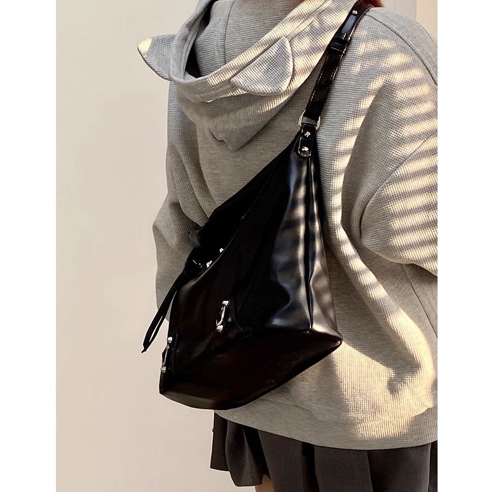 bunny_stall 通勤超能裝！個性少女大容量單肩包/斜垮包-細節圖3