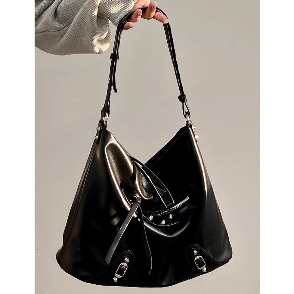 bunny_stall 通勤超能裝！個性少女大容量單肩包/斜垮包-細節圖8