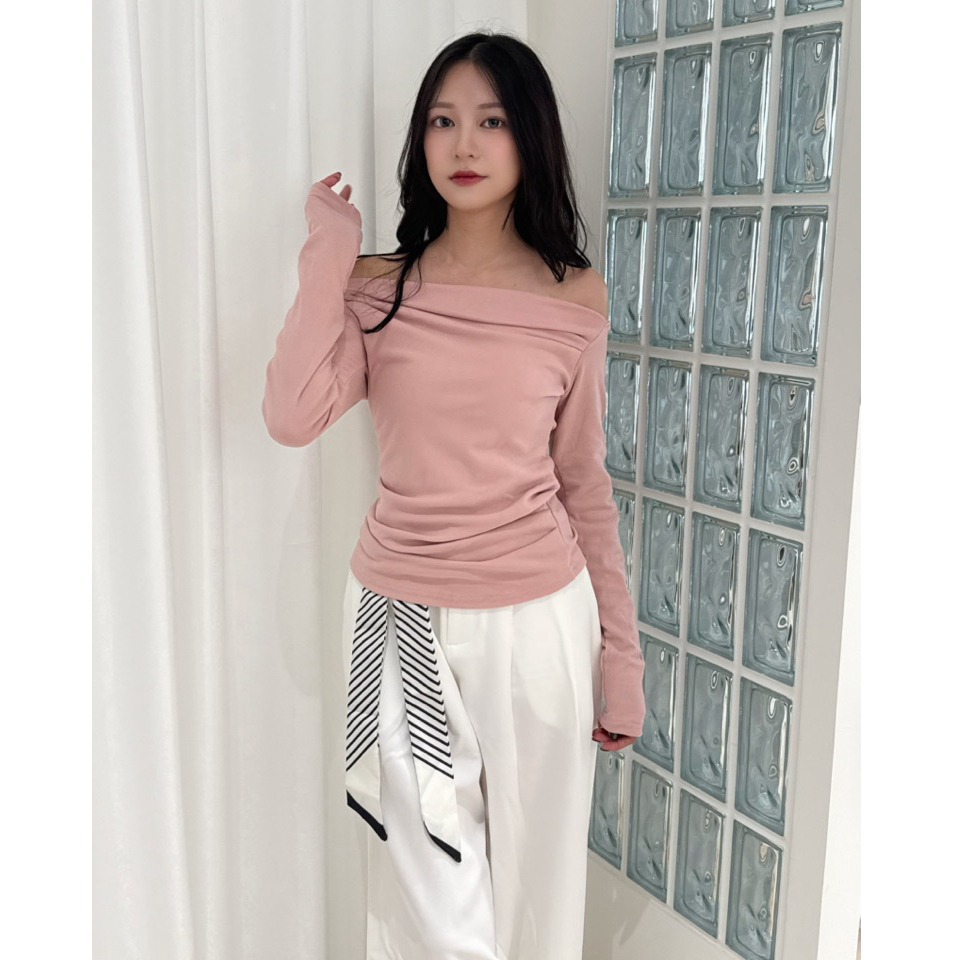 bunny_stall 秋冬款🍁有點厚度的高質感後鬆緊休閒長褲/3Colors/S-L-細節圖2