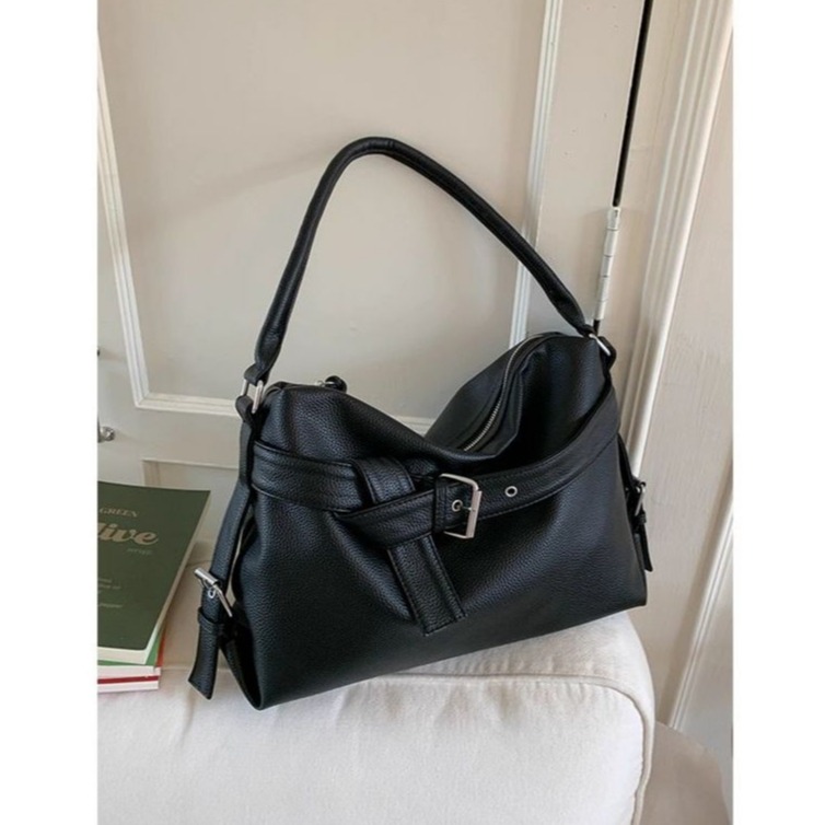 bunny_stall 通勤少女的經典百搭大容量手提包/單肩包-細節圖4