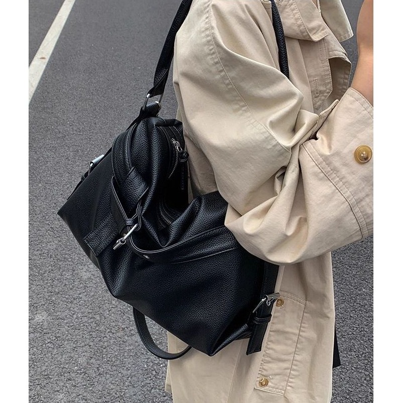 bunny_stall 通勤少女的經典百搭大容量手提包/單肩包-規格圖8