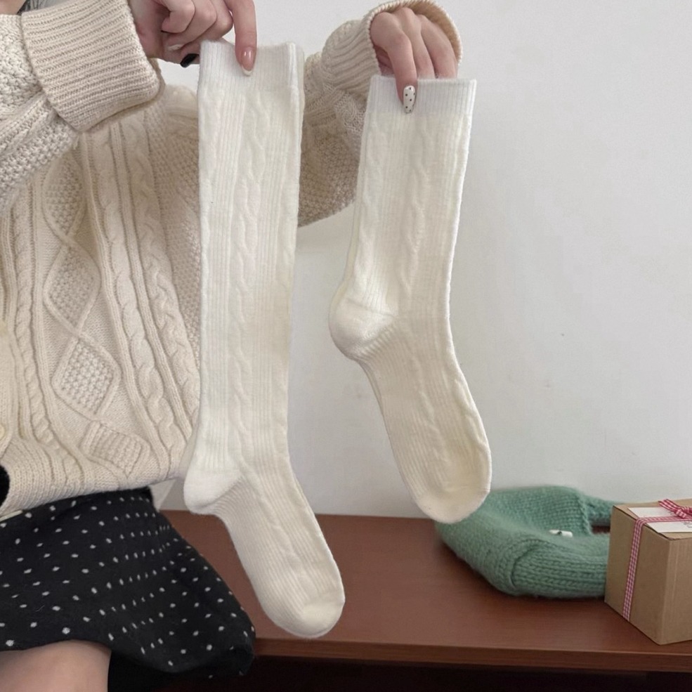 奶白(中筒襪)
