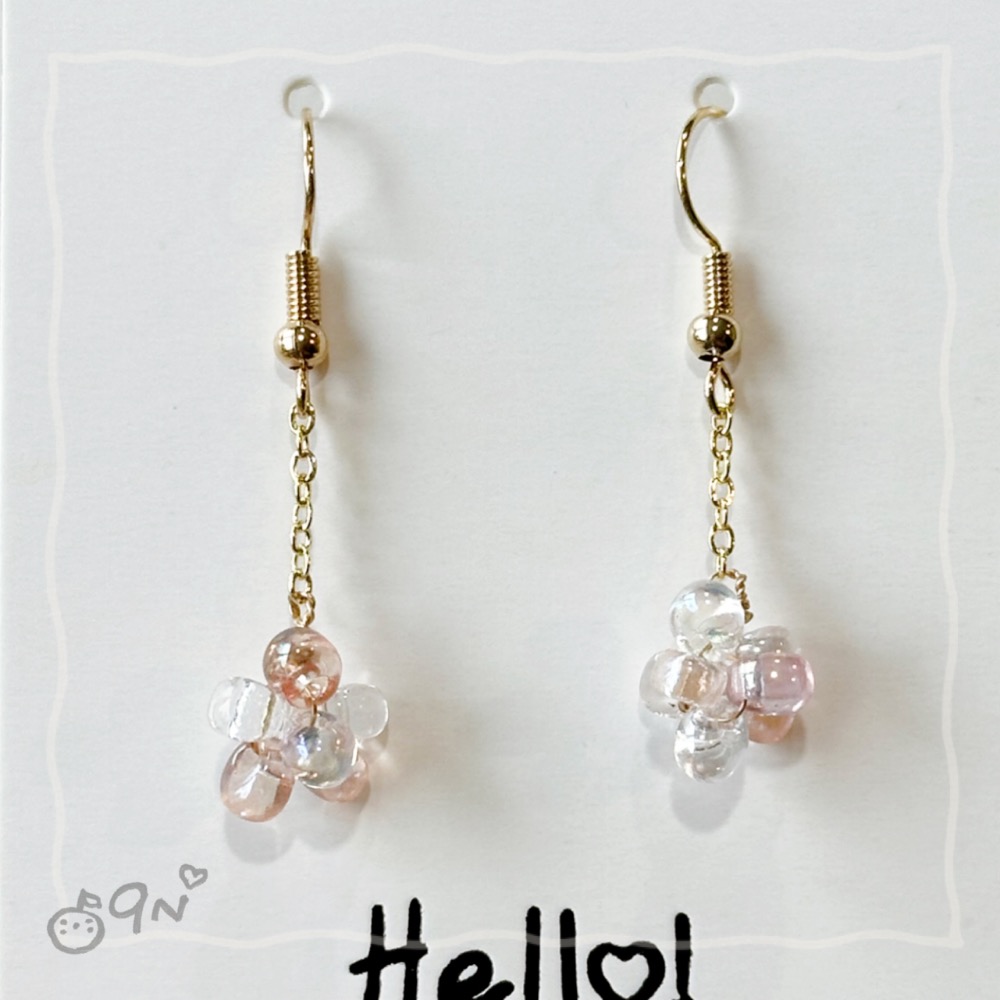 《9n手作》夏日氣球串珠耳環-細節圖7