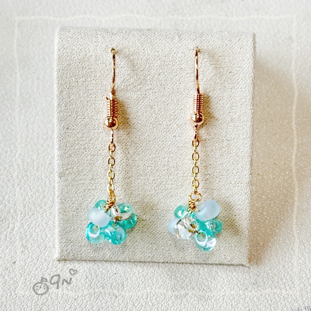 《9n手作》夏日氣球串珠耳環-規格圖7