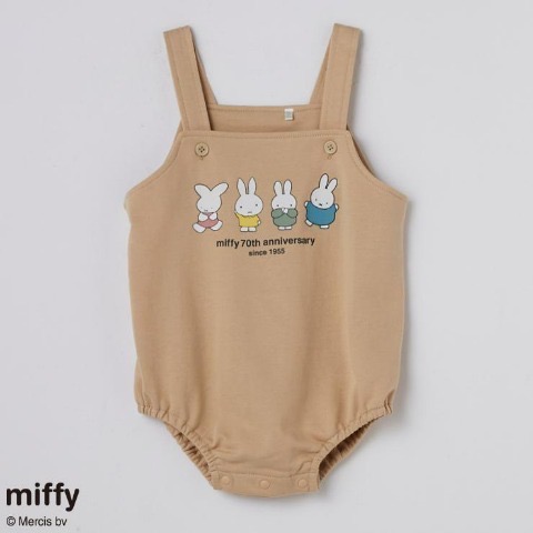 Miffy 70週年寶寶吊帶裝 包屁衣-細節圖4