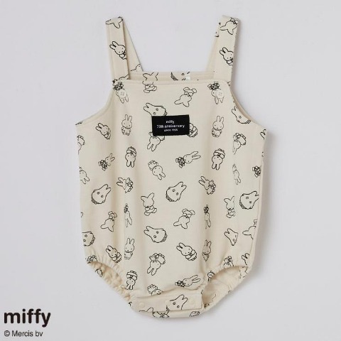 Miffy 70週年寶寶吊帶裝 包屁衣-細節圖6