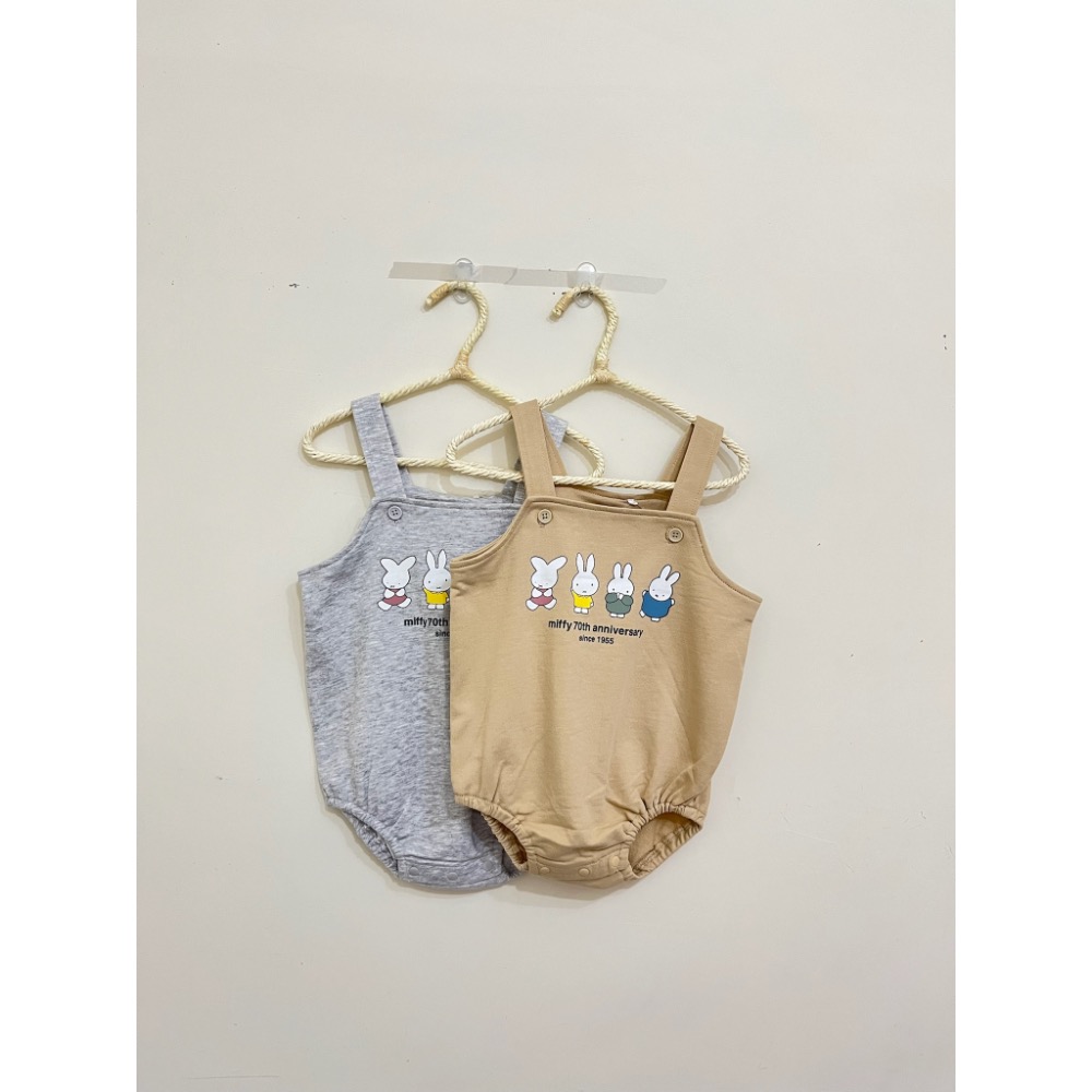 Miffy 70週年寶寶吊帶裝 包屁衣-細節圖5