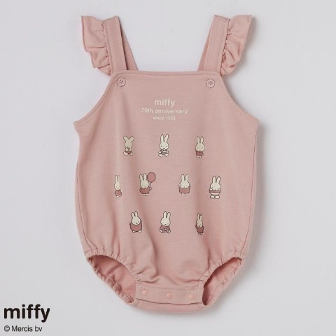 Miffy 70週年寶寶吊帶裝 包屁衣-規格圖10