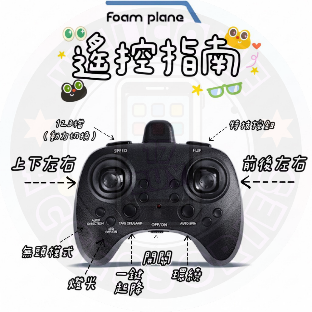 17PLAY✨〖台灣出貨〗遙控飛機 戰鬥機 無人機 新手入門 耐摔 防撞 一鍵起降 翻滾特技 交換禮物 精美禮盒 送禮-細節圖5